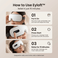 Thumbnail for Eyloft™ Heated Eye Recovery Mask – Release Tension and Eye Pressure in 15 Minutes